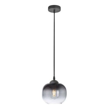 JUST LIGHT. 15420-18 - Luster na sajli ZEA 1xE27/25W/230V crno