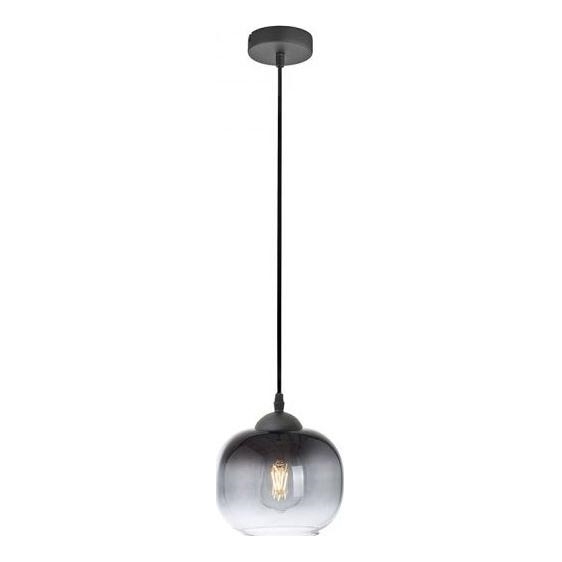 JUST LIGHT. 15420-18 - Luster na sajli ZEA 1xE27/25W/230V crno