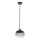 JUST LIGHT. 15420-18 - Luster na sajli ZEA 1xE27/25W/230V crno