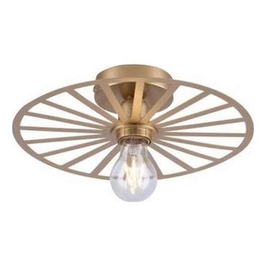 JUST LIGHT. 15635-60 - Plafonjera SPIKE 1xE27/40W/230V pr. 30 cm mesing
