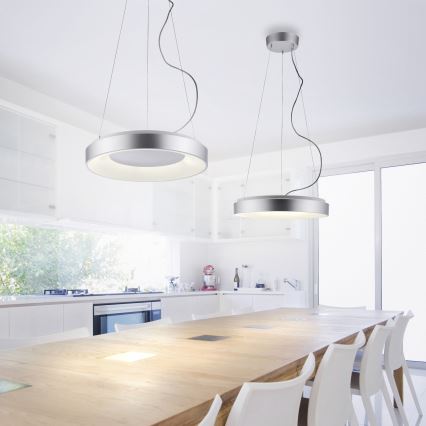 JUST LIGHT. 17075-21 - LED Prigušivi luster na sajli KETO ANIKA LED/26,5W/230V 2700-5000K + Daljinski upravljač