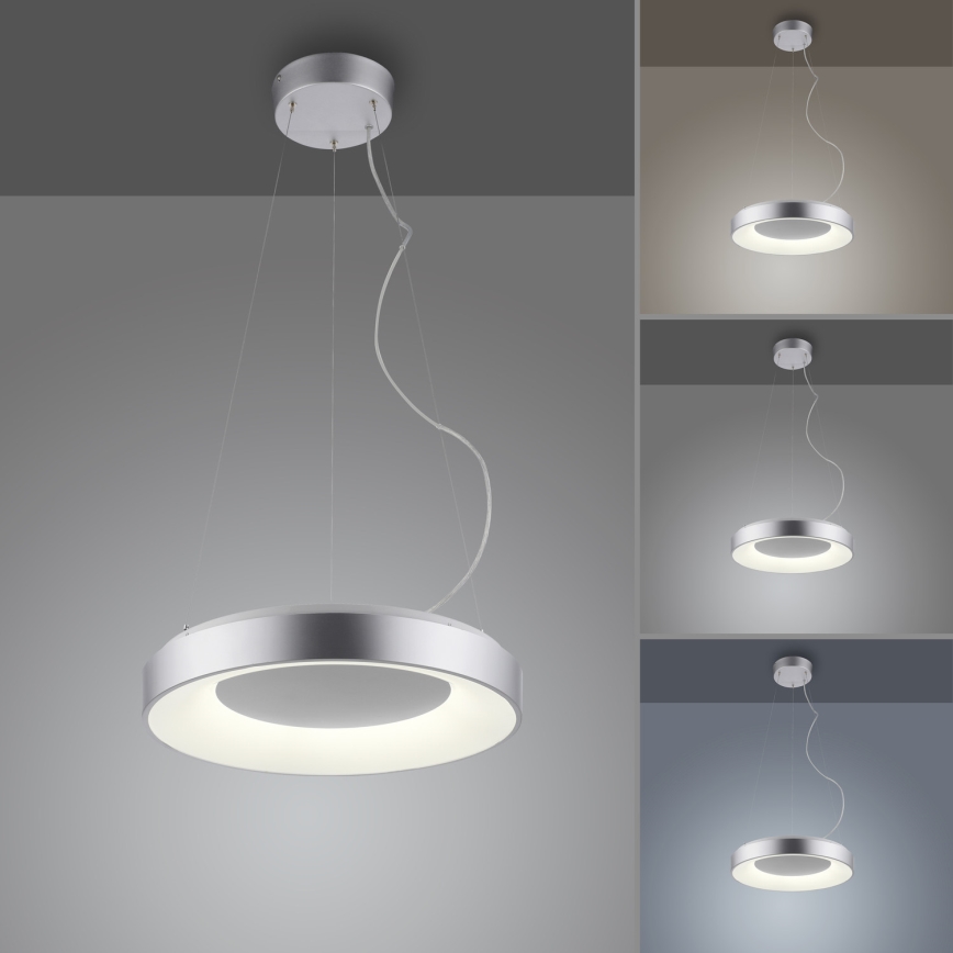 JUST LIGHT. 17075-21 - LED Prigušivi luster na sajli KETO ANIKA LED/26,5W/230V 2700-5000K + Daljinski upravljač