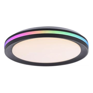 JUST LIGHT. 7509018 - LED RGBW Prigušiva plafonjera GANGES LED/24W/230V 2700-5000K + Daljinski upravljač