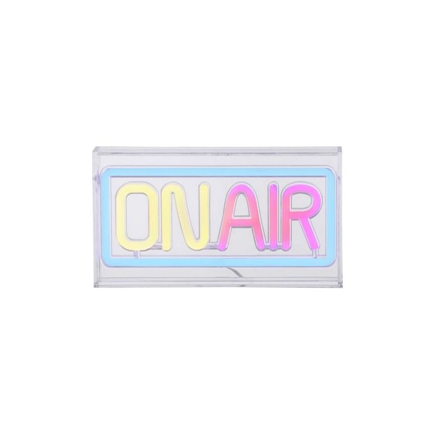 JUST LIGHT. 85013-70 - LED Neonska stona dekoracija NEON LED/4W/5V On Air
