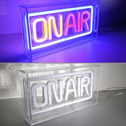 JUST LIGHT. 85013-70 - LED Neonska stona dekoracija NEON LED/4W/5V On Air