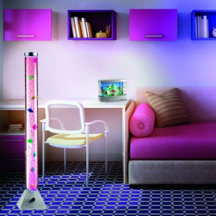 JUST LIGHT. 85106-55 - LED RGB Dekorativni stojeća lampa AVA 12xLED/0,06W/230V