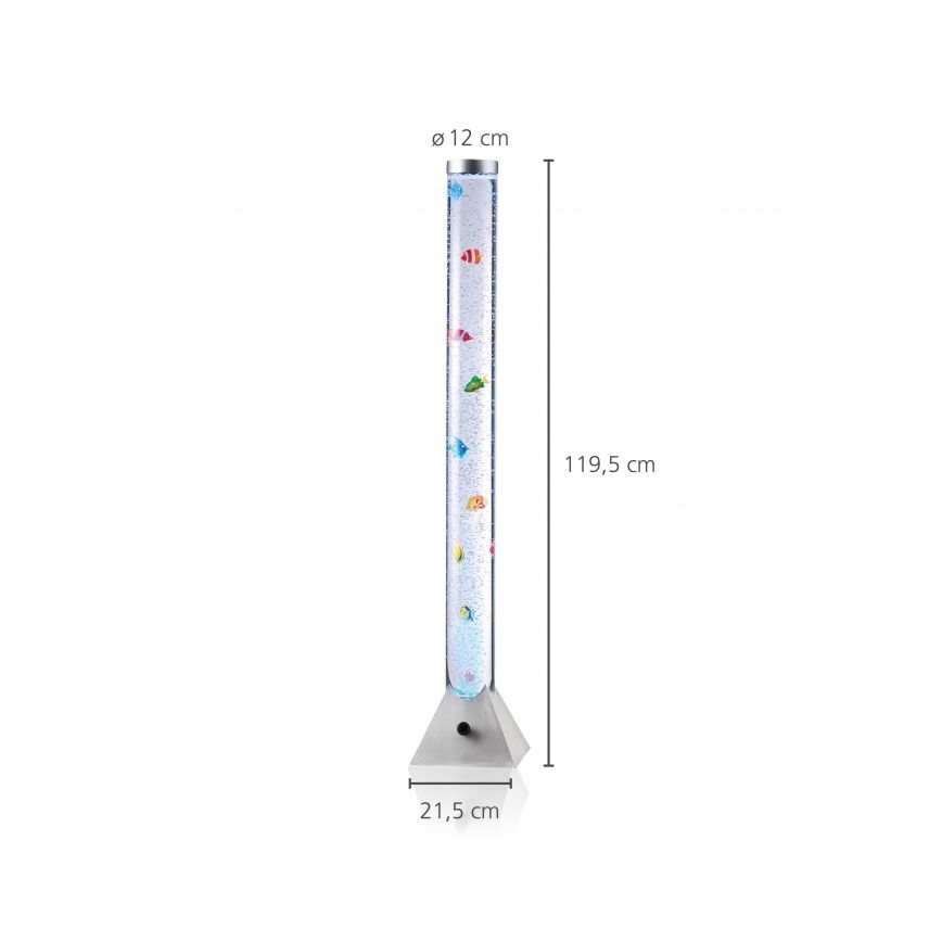 JUST LIGHT. 85106-55 - LED RGB Dekorativni stojeća lampa AVA 12xLED/0,06W/230V