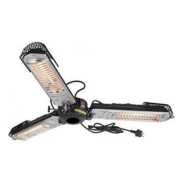 JUST LIGHT. 99513-18 - Spoljašnja grejalica GLOW 3x650W/1300W/2000W/230V IP34