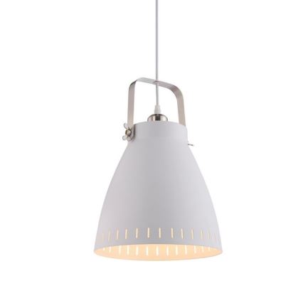 JUST LIGHT. L11160-16 - Luster na sajli EVA 1xE27/60W/230V pr. 26,5 sivo