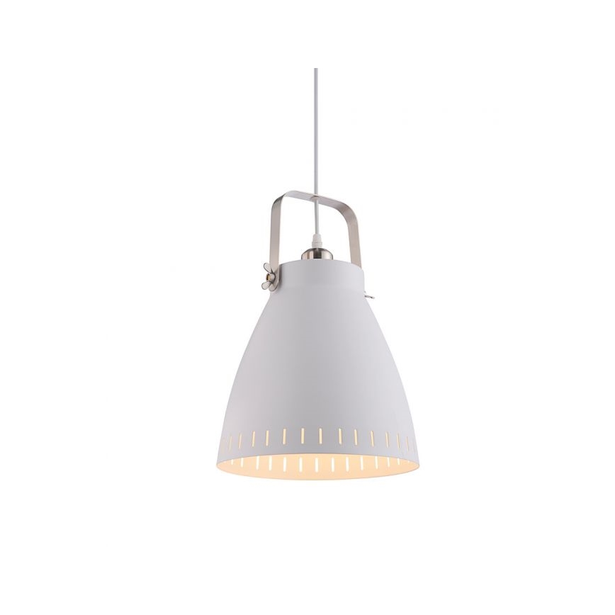 JUST LIGHT. L11160-16 - Luster na sajli EVA 1xE27/60W/230V pr. 26,5 sivo