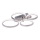 JUST LIGHT. L16271-55 - LED RGBW prigušiva stropna svetiljka JOHANNA LOLASMART LED/24W/230V 2700-5000K + daljinski upravljač