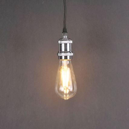 Kabl za napajanje 1xE27/20W/230V sjajni krom