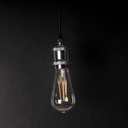 Kabl za napajanje 1xE27/20W/230V sjajni krom
