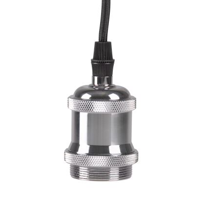 Kabl za napajanje 1xE27/20W/230V sjajni krom