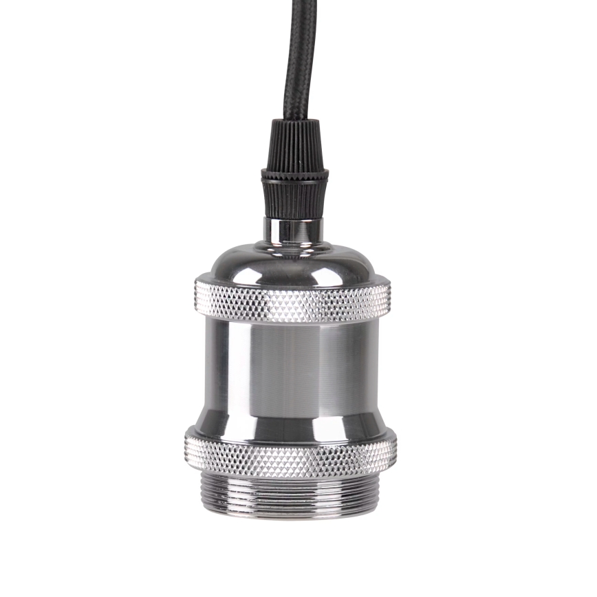 Kabl za napajanje 1xE27/20W/230V sjajni krom