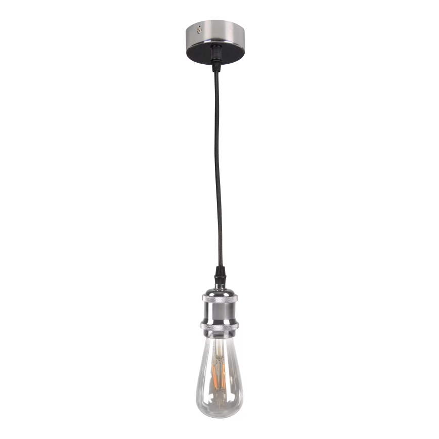 Kabl za napajanje 1xE27/20W/230V sjajni krom