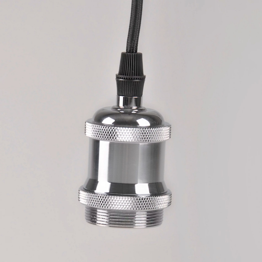 Kabl za napajanje 1xE27/20W/230V sjajni krom