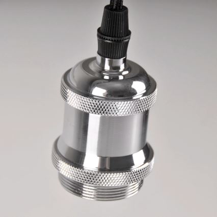 Kabl za napajanje 1xE27/20W/230V sjajni krom
