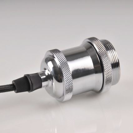 Kabl za napajanje 1xE27/20W/230V sjajni krom