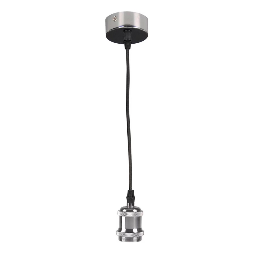 Kabl za napajanje 1xE27/20W/230V sjajni krom