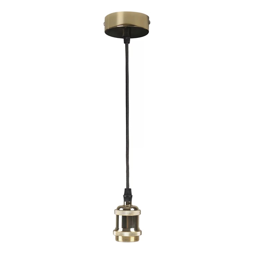 Kabl za napajanje 1xE27/20W/230V zlatni