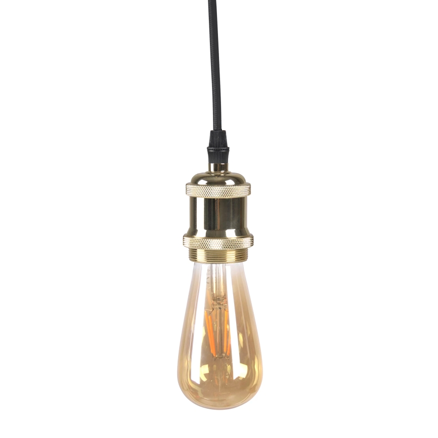 Kabl za napajanje 1xE27/20W/230V zlatni