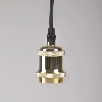 Kabl za napajanje 1xE27/20W/230V zlatni