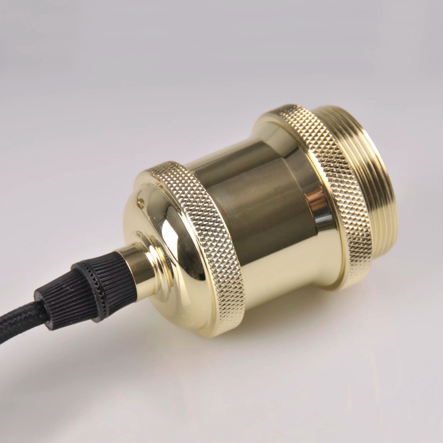 Kabl za napajanje 1xE27/20W/230V zlatni