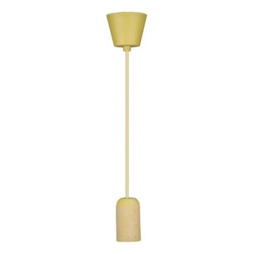 Kabl za napajanje 1xE27/60W/230V beton/žuta