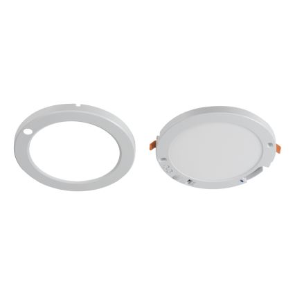 LED Plafonska/ugradbeni Lampa sa senzorom pokreta 2u1 ERGA LED/17W/230V 3000/4000/6500K bela