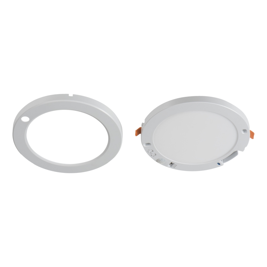 LED Plafonska/ugradbeni Lampa sa senzorom pokreta 2u1 ERGA LED/17W/230V 3000/4000/6500K bela