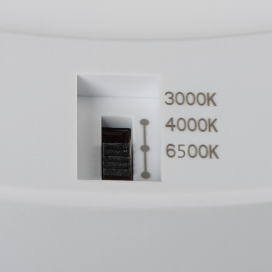 LED Plafonska/ugradbeni Lampa sa senzorom pokreta 2u1 ERGA LED/17W/230V 3000/4000/6500K bela