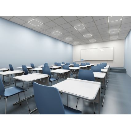 LED Ugradbeni okvir AVAR LED/32W/230V 3000/4000/6500K 59x59 cm