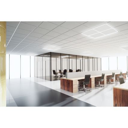 LED Ugradbeni okvir AVAR LED/32W/230V 3000/4000/6500K 59x59 cm