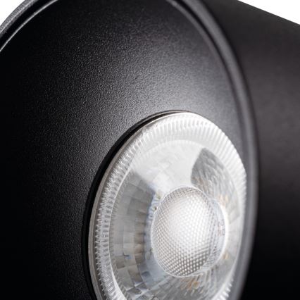 Plafonjera RITI 1xGU10/25W/230V crno