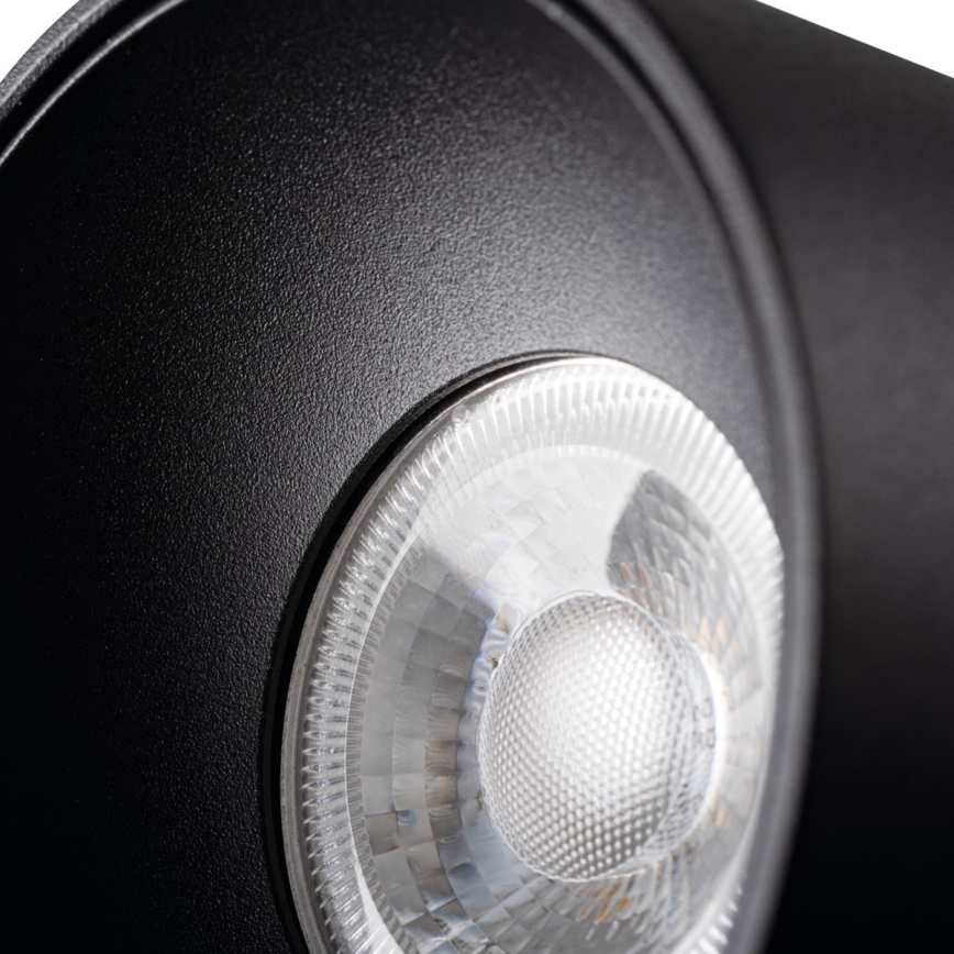 Plafonjera RITI 1xGU10/25W/230V crno