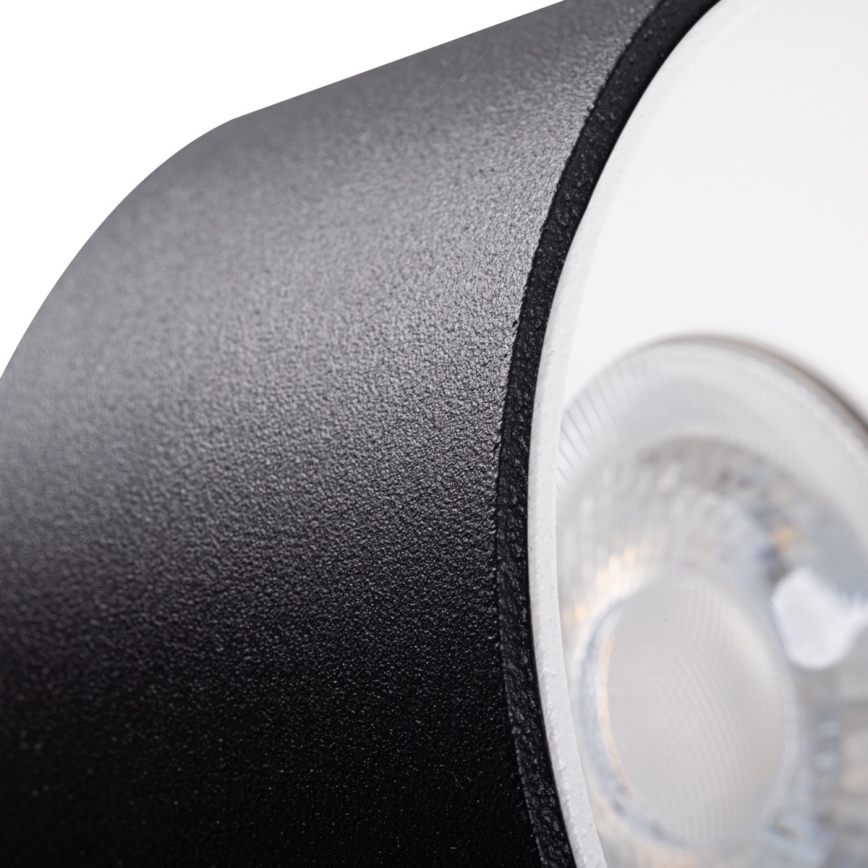 Ugradbena lampa MINI RITI 1xGU10/25W/230V crno/bela
