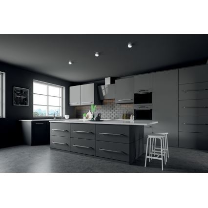 Ugradni stropni spot GOVIK GU10/10W, beo