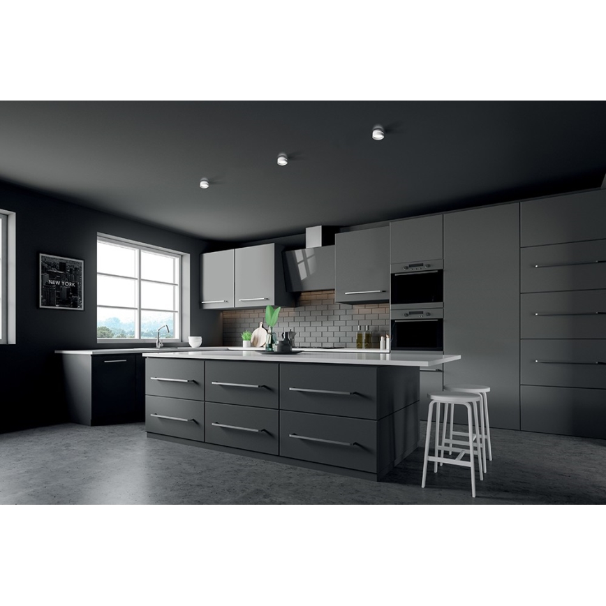 Ugradni stropni spot GOVIK GU10/10W, beo