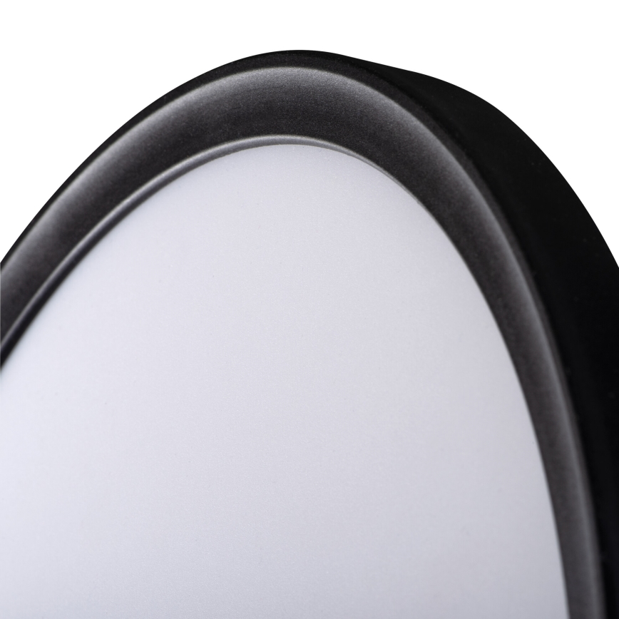 LED Plafonjera za kupatilo AZPO LED/11,8W/230V pr. 22,5 cm IP54 crno