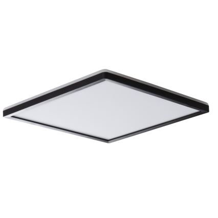 LED Plafonjera za kupatilo AZPO LED/22W/230V 42x42 cm IP54 crno