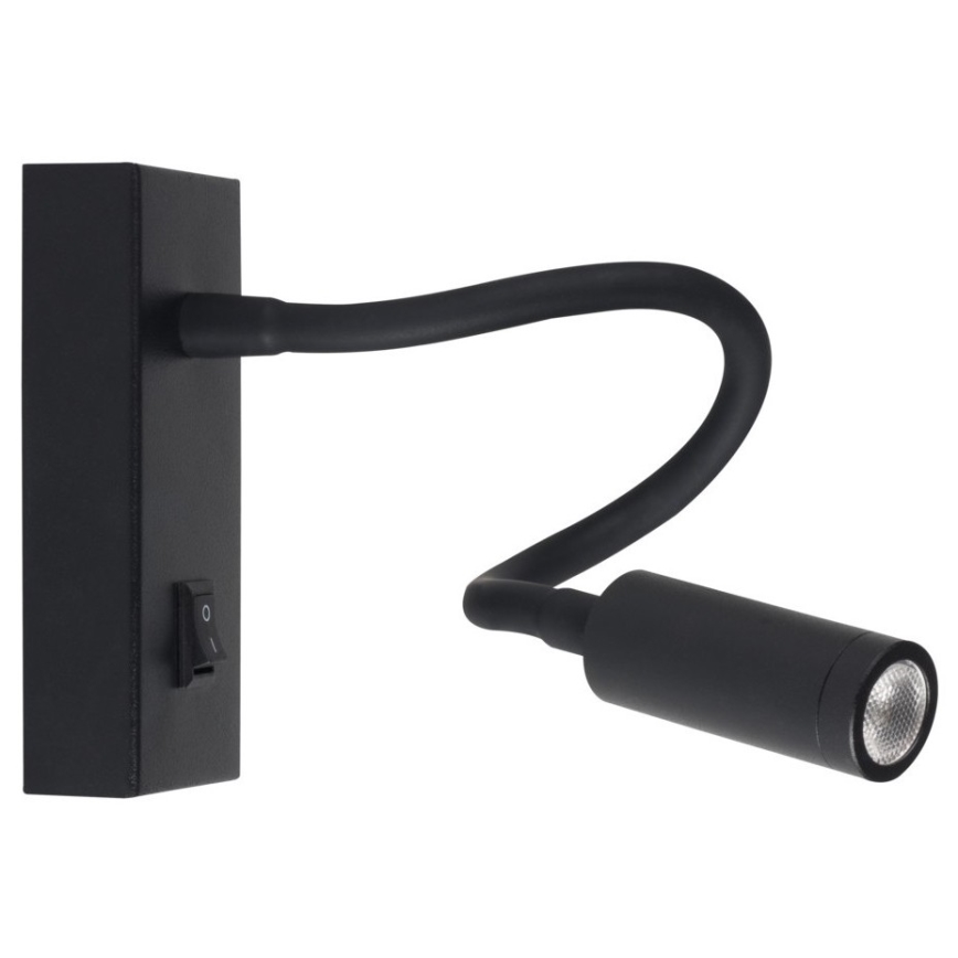 LED Zidna lampa TONIL LED/2,7W/230V crno
