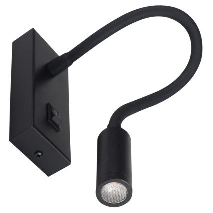 LED Zidna lampa TONIL LED/2,7W/230V crno