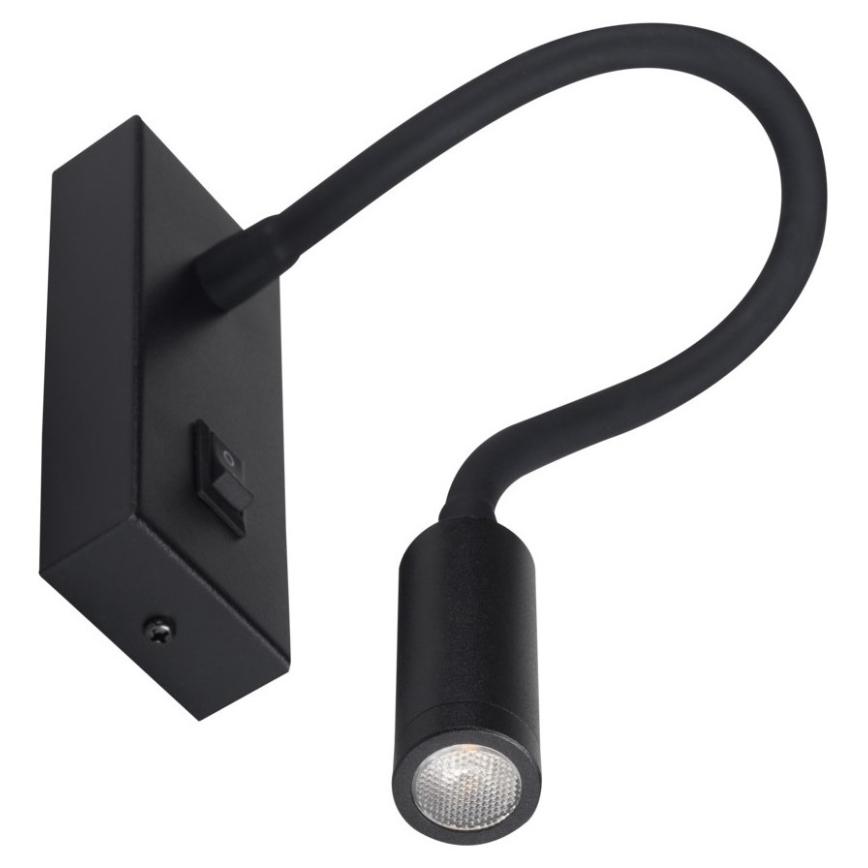 LED Zidna lampa TONIL LED/2,7W/230V crno