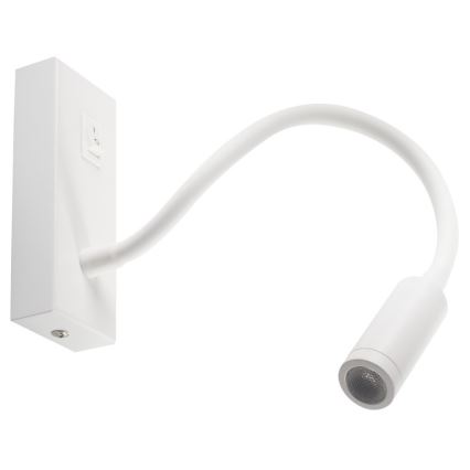 LED Zidna lampa TONIL LED/2,7W/230V bela