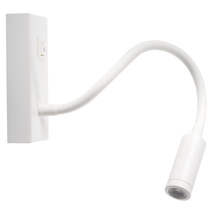 LED Zidna lampa TONIL LED/2,7W/230V bela
