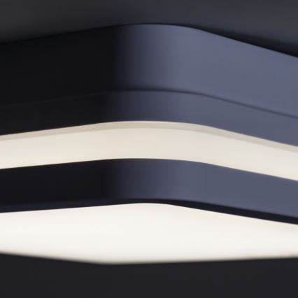 LED Spoljašnja lampa sa senzorom BENO LED/18W/230V 4000K IP54 antracit