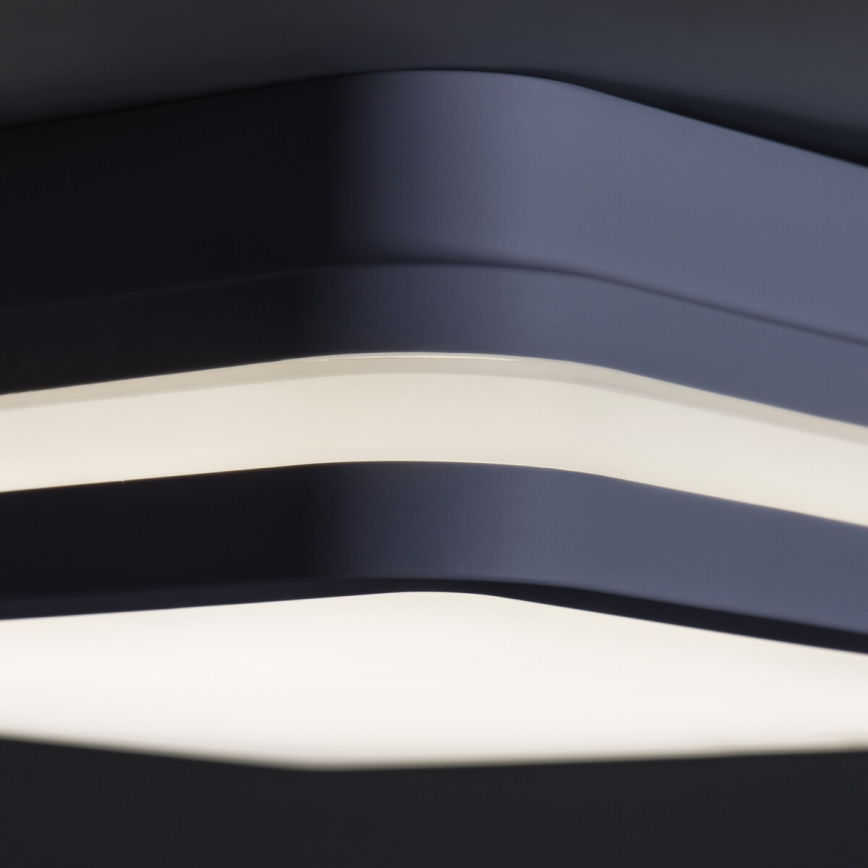 LED Spoljašnja lampa sa senzorom BENO LED/18W/230V 4000K IP54 antracit