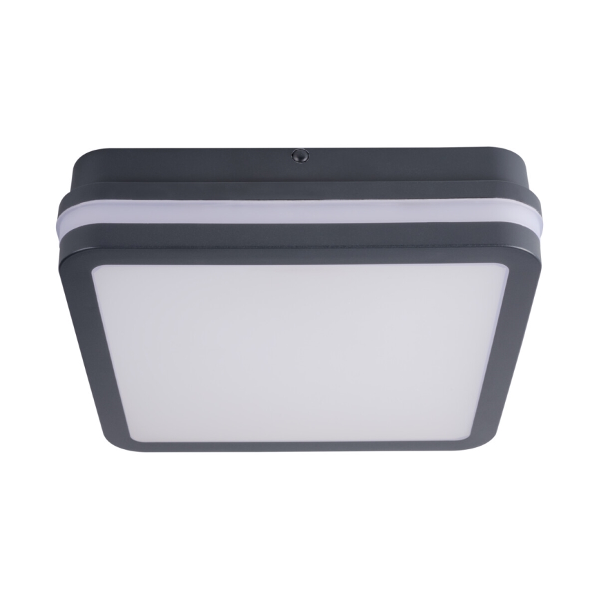 LED Spoljašnja lampa sa senzorom BENO LED/18W/230V 4000K IP54 antracit