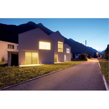 LED Ugrađeno svetlo GLASI LED/3W/230V 4000K IP44 crno